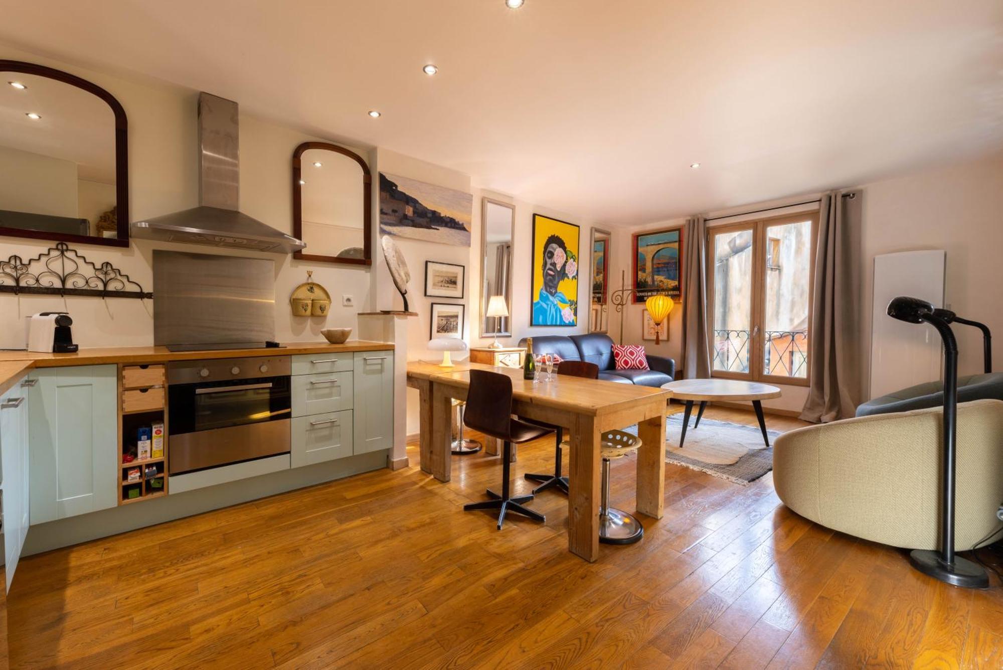 Spacious And Bright Flat Close To The Beach : Heart Of Old Nicea Zewnętrze zdjęcie